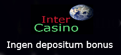 Inter Casino ingen depositum bonu